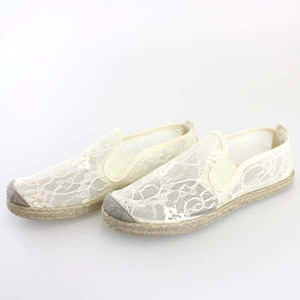 FLOSSY レーススリッポン LINARES ホワイト size38 FLOSSY レーススリッポン LINARES ホワイト size38