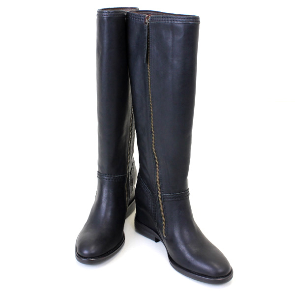 SAYA インヒールロングブーツ 黒23.5cm SAYA インヒールロングブーツ 黒23.5cm
