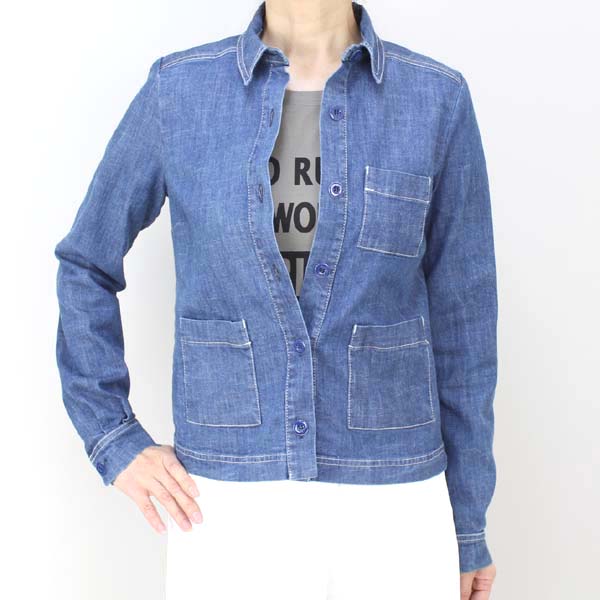 コテラック acote デニムジャケット ブルー size M コテラック acote デニムジャケット ブルー size M
