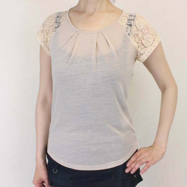 レースコンビTシャツ レースコンビTシャツ