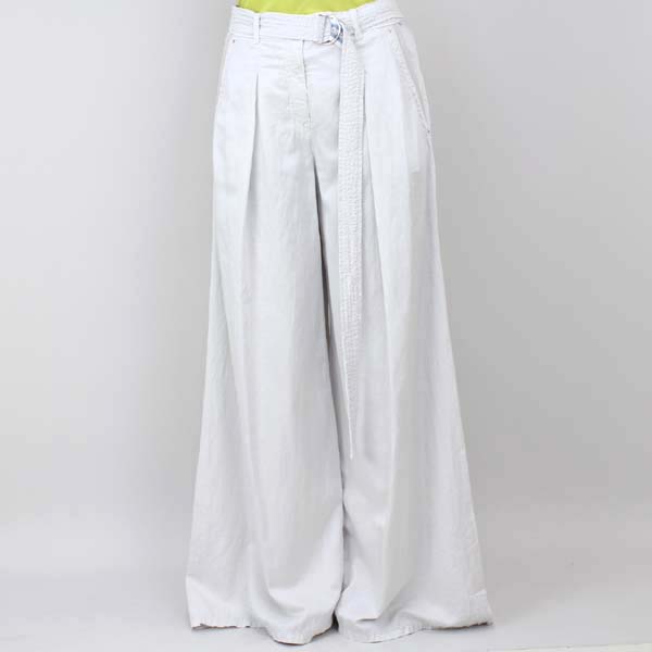 MARCCAIN ベルト付ロングワイドパンツ ベージュ size M MARCCAIN ベルト付ロングワイドパンツ ベージュ size M