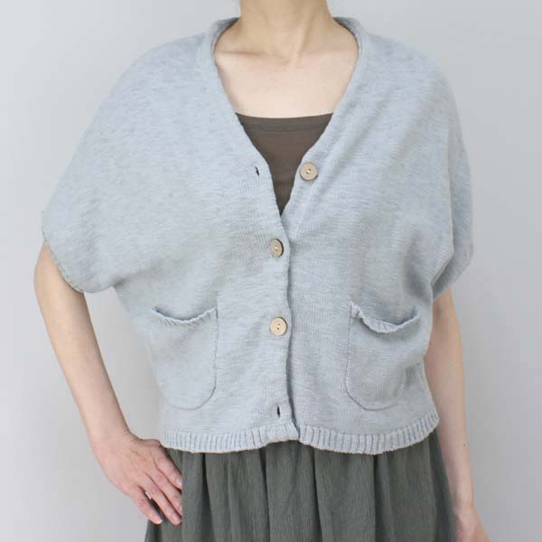 アコーレ ニットベスト グレー size M アコーレ ニットベスト グレー size M