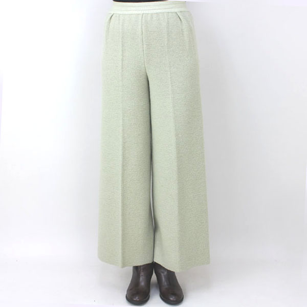 BUTAPANA 無地ニットロングパンツ ベージュ size M BUTAPANA 無地ニットロングパンツ ベージュ size M