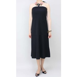 OSKLEN オスクレン 黒ベアトップワンピース