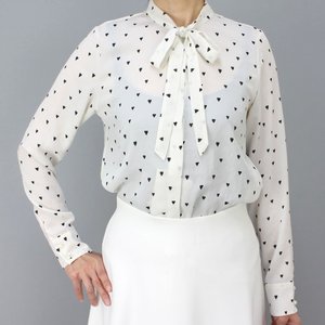 ＭＡＲＣＣＡＩＮ ハート柄ブラウス
